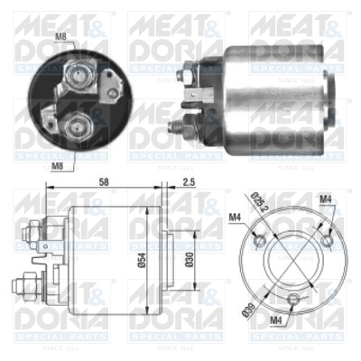 Solenoid Switch, starter
